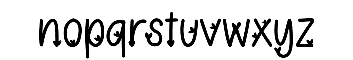 True love font Font LOWERCASE