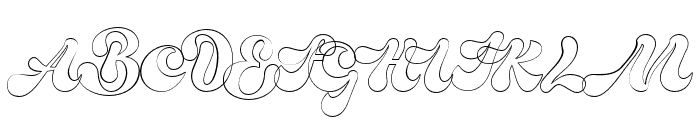 TrueRetrotype-Regular Font UPPERCASE