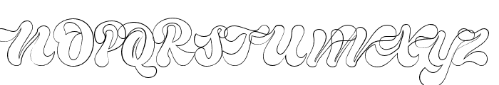 TrueRetrotype-Regular Font UPPERCASE