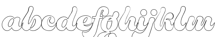 TrueRetrotype-Regular Font LOWERCASE