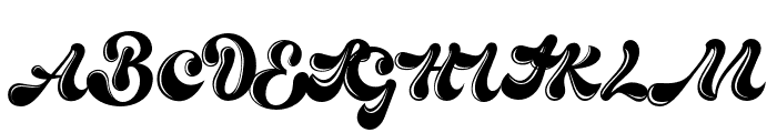 TrueRetrotypeShine-Regular Font UPPERCASE