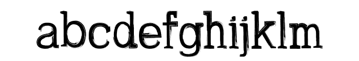 Truffles-Regular Font LOWERCASE