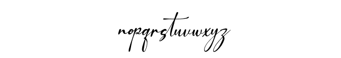 Trulqion Italic Font LOWERCASE