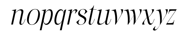 Trumate-Italic Font LOWERCASE