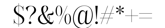 Trumate-Regular Font OTHER CHARS