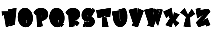 Truzzty Font UPPERCASE