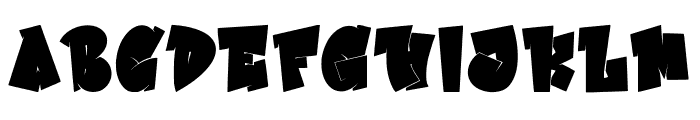 Truzzty Font LOWERCASE