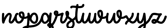 TryHappiness Font LOWERCASE