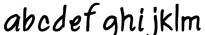 Tsuki Font LOWERCASE