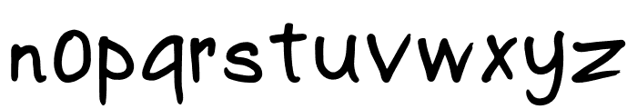 Tsuki Font LOWERCASE
