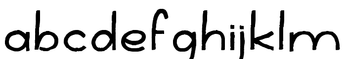 TuesdayMorning San Serif Font LOWERCASE