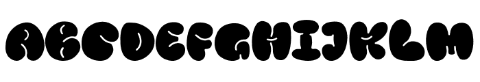 Tuffty Font UPPERCASE