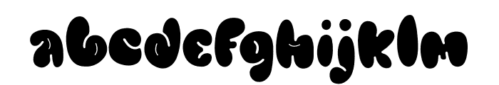 Tuffty Font LOWERCASE