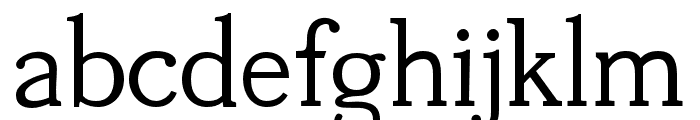 Tugano Regular Font LOWERCASE