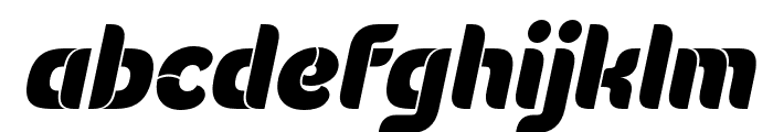 Tugelan Italic Font LOWERCASE