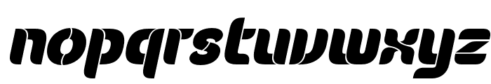 Tugelan Italic Font LOWERCASE