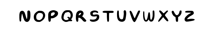 Tulisanmu Regular Font UPPERCASE