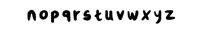 Tulisanmu Regular Font LOWERCASE