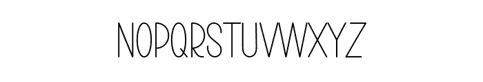 Tumbler Hipster Font LOWERCASE