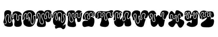 Tums Melted Font LOWERCASE