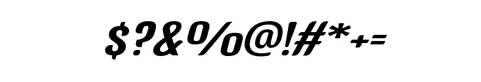 Tuned Rompies Italic Font OTHER CHARS
