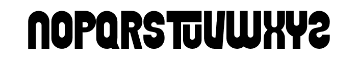 Tungos Font LOWERCASE