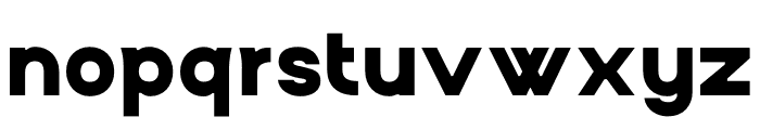 Turaco Typeface Bold Font LOWERCASE