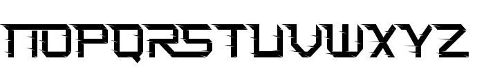 Turbo Speed Light Font UPPERCASE