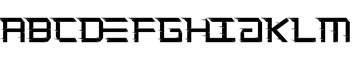 Turbo Speed Light Font LOWERCASE