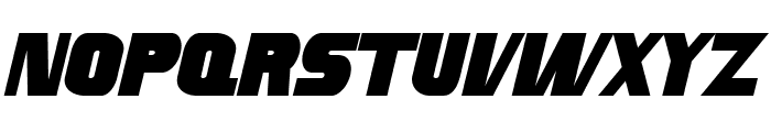 Turbo Sport Regular Font UPPERCASE