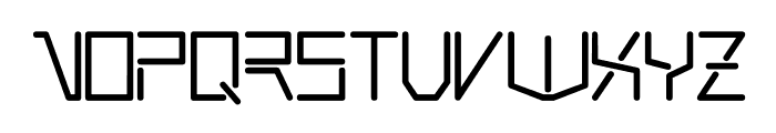 Turbovox Regular Font UPPERCASE