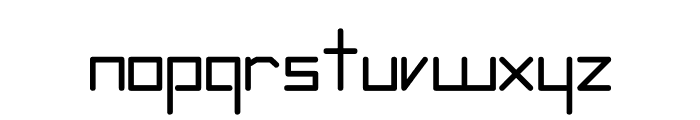 Turbovox Regular Font LOWERCASE