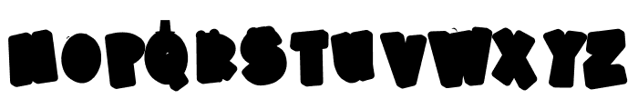 Turkey Time Font UPPERCASE