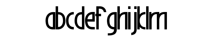 Turmeric Regular Font LOWERCASE