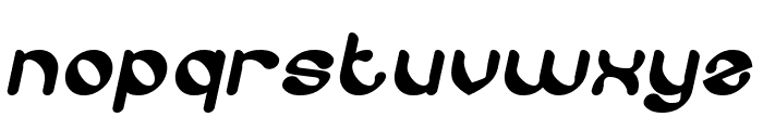 Turtle Style Bold Italic Font LOWERCASE