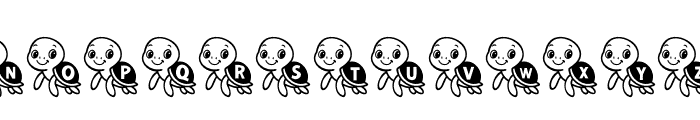 Turtle sea Font UPPERCASE
