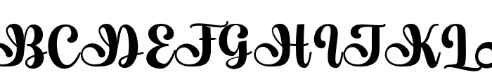 Tuskey Regular Font UPPERCASE