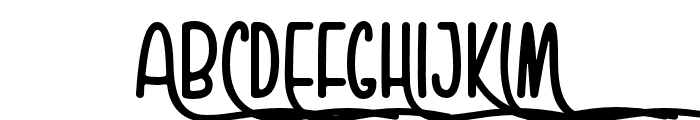 TutiCuties-Regular Font UPPERCASE