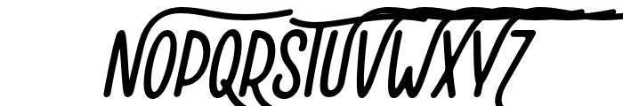 TutiCuties-Slant Font UPPERCASE