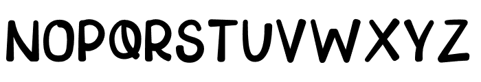Tweakybo Rounded Regular Font UPPERCASE