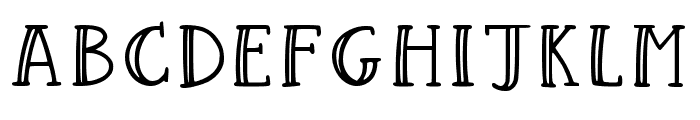 Twiggs Regular Font UPPERCASE