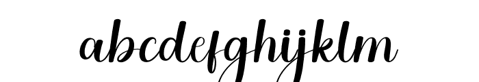 Twiligh Summer Font LOWERCASE