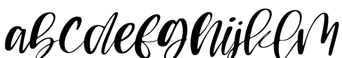 Twilight Heaven Italic Font LOWERCASE