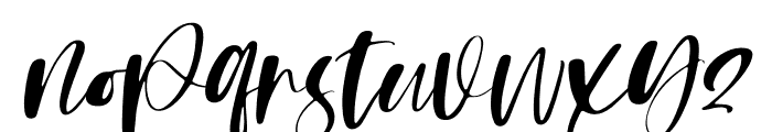 Twilight Heaven Italic Font LOWERCASE