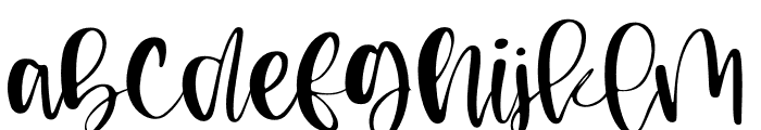 Twilight Heaven Font LOWERCASE