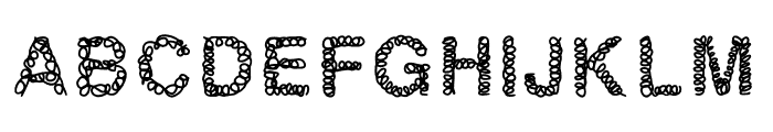 Twine Font UPPERCASE