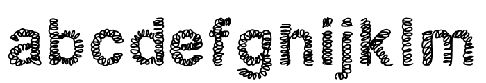 Twine Font LOWERCASE