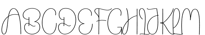 Twingking Font UPPERCASE