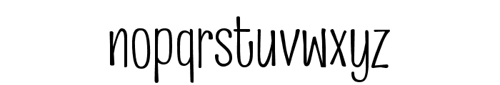 Twinkael Regular Font LOWERCASE