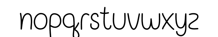 Twinkiewish Font LOWERCASE